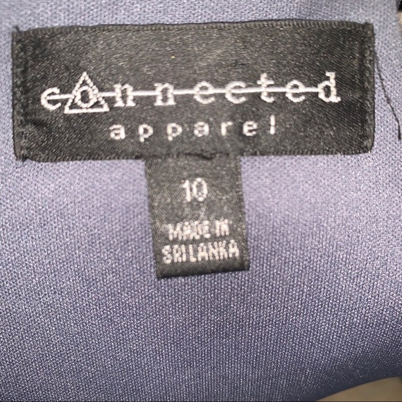 Gorgeous Grey Sheath Dress Pearl Neck Embelishment - Picture 6 of 7